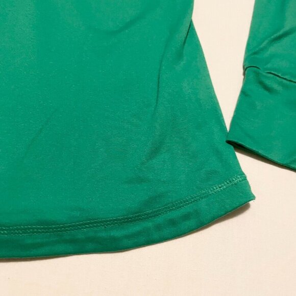 Reebok Shirt Long Sleeve Quarter Zip Womans Size Medium - Picture 7 of 16